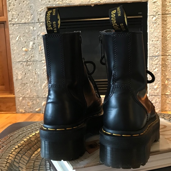 DR. MARTENS JADON PLATFORM BOOT BLACK - Picture 7 of 12